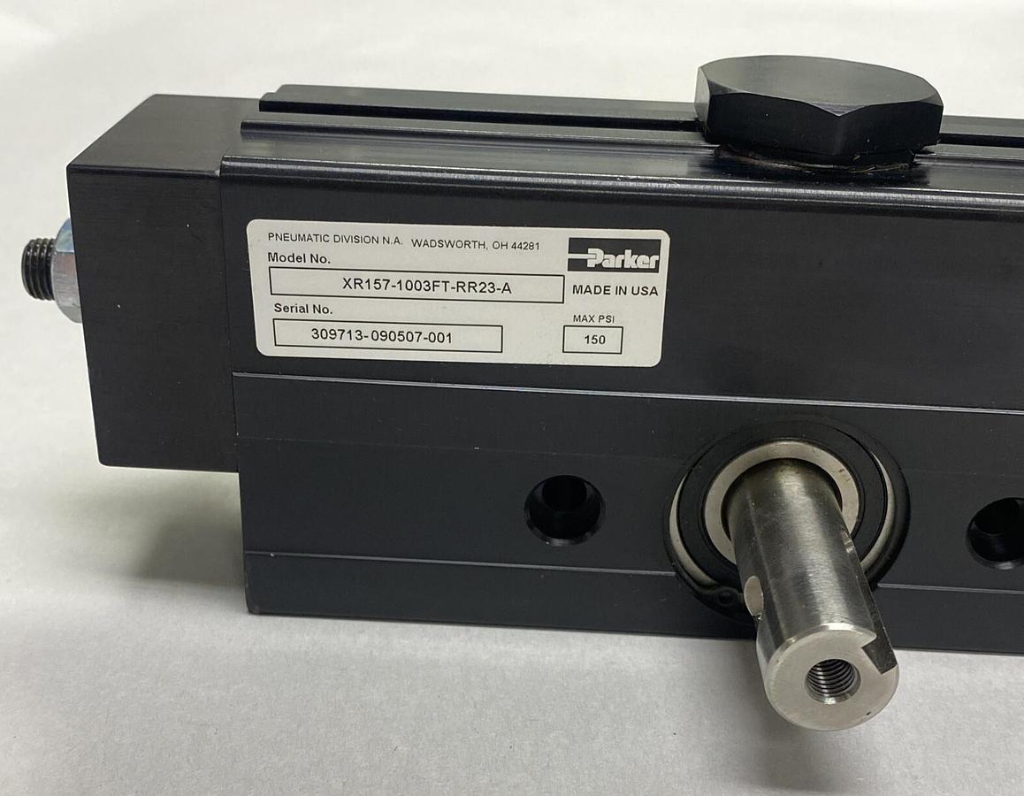 PARKER,XR157-1003FT-RR23-A,ROTARY ACTUATOR 150 PSI NOS