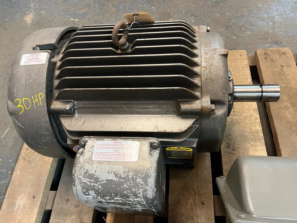 Used BALDOR,M4104T,MOTOR 30HP 3PH 1760RPM 286T