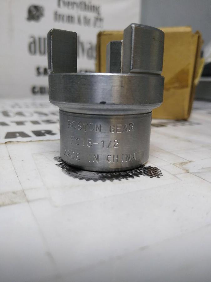 Boston Gear,FC15 1/2,Jaw Coupling Hub 1/2 INCH Bore NOS