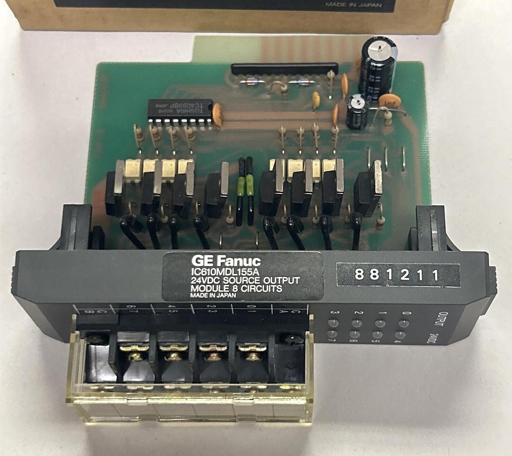 Used GE FANUC,IC610MDL155A,OUTPUT MODULE NEW