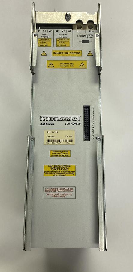 Used INDRAMAT,NAM1.2-15 LINE,FORMER