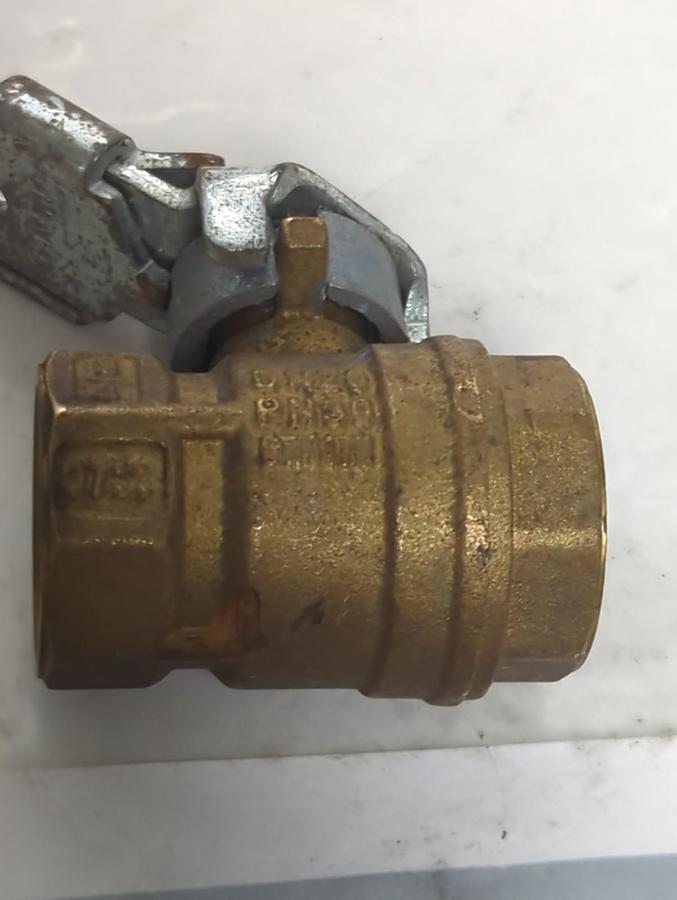 Used FNW,DN20,BALL VALVE 3/4 INCH PRE-OWNED