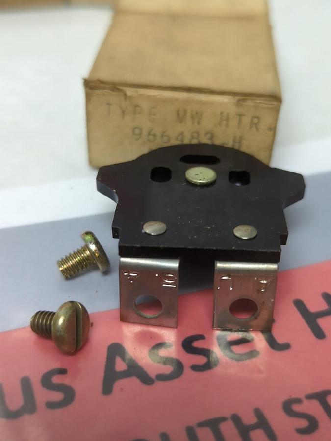 WESTINGHOUSE,966-483-H,TYPE MW OVERLOAD THERMAL HEATER RELAY LOT OF 4 NOS