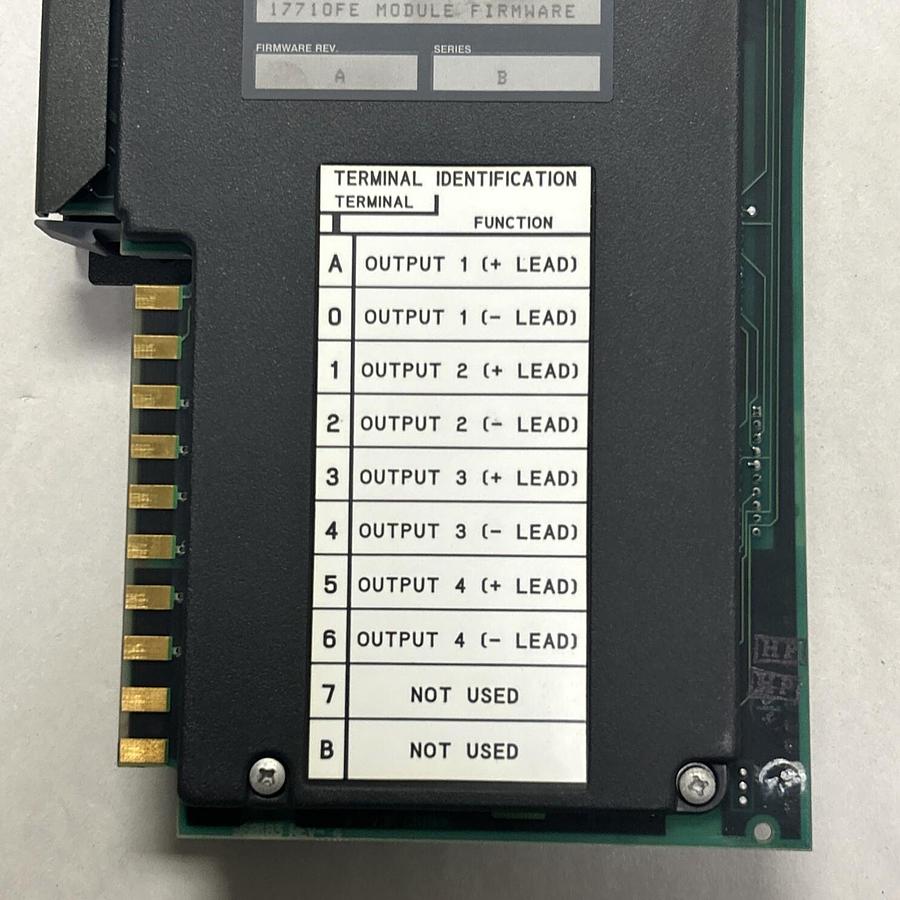 Used ALLEN BRADLEY,1771-OFE1,ANALOG OUTPUT MODULE