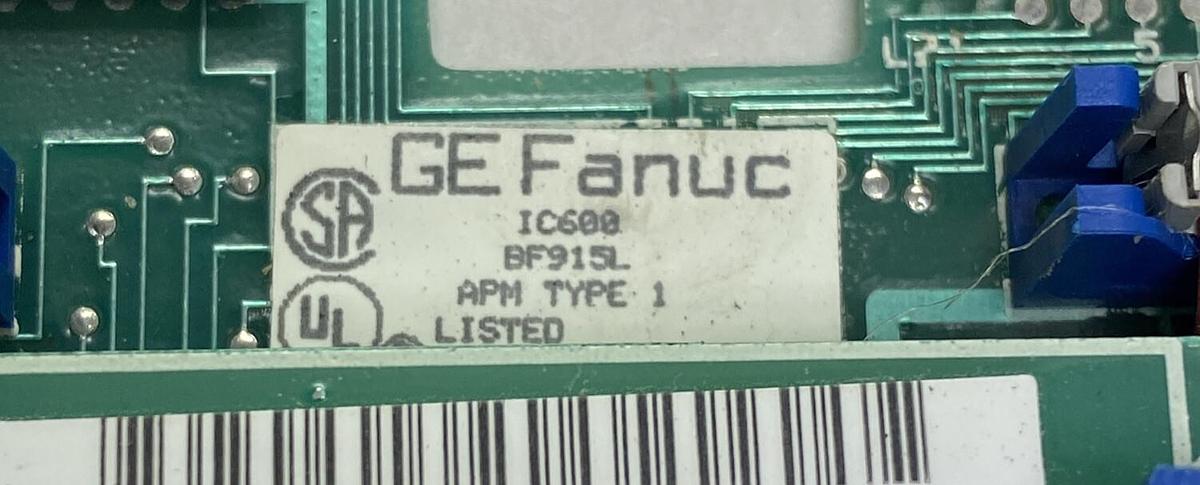 GE Fanuc,IC600BF915L/44A719220-001,Axis Positioning Module NOS