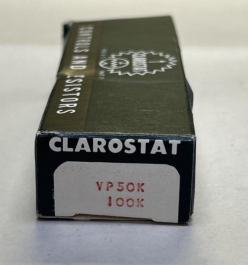 CLAROSTAT,VP50K,RESISTOR NOS