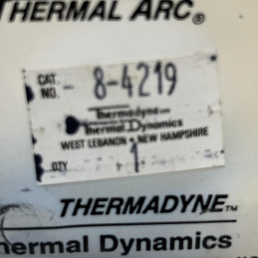 Used THERMAL DYNAMICS,8-4219,SWITCH ASSEMBLY NEW