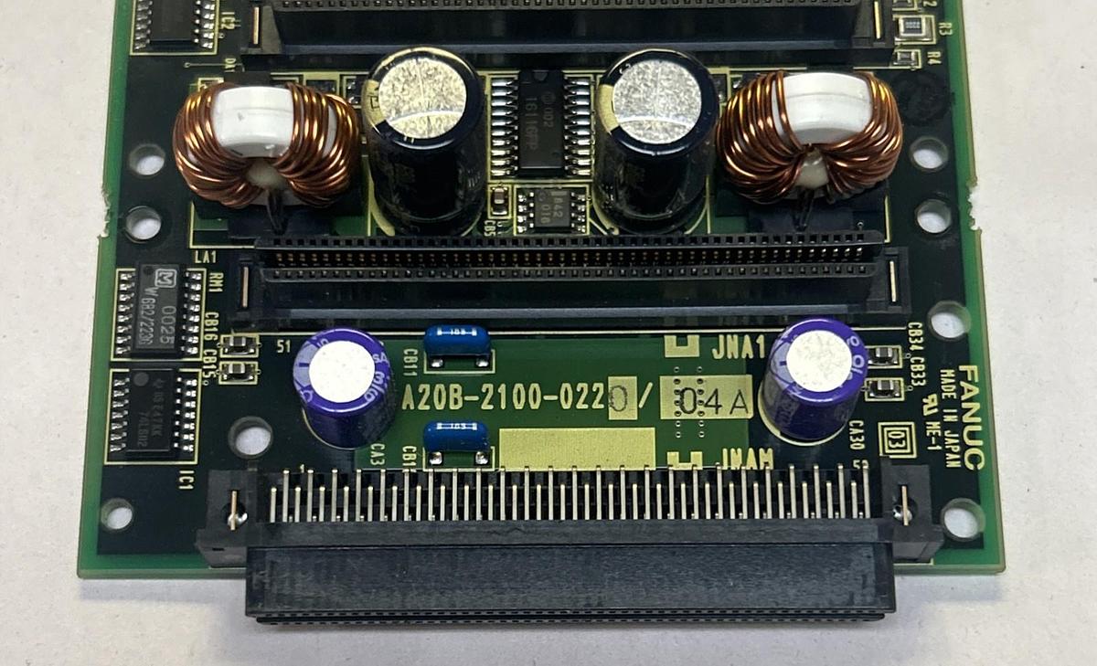 Used FANUC,A20B-2100-0220/04A,INTERFACE CIRCUIT BOARD