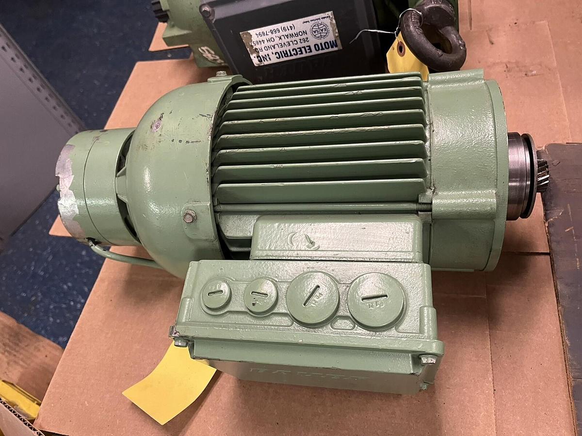 Used BAUER,181730-01,MOTOR 1.5kW, 1710RPM 480V 3PH g12-10/dk94-241-as/M