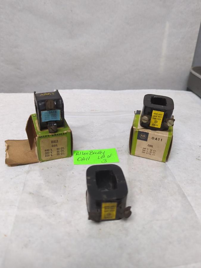 ALLEN BRADLEY,0A11,COIL LOT OF 3 NOS