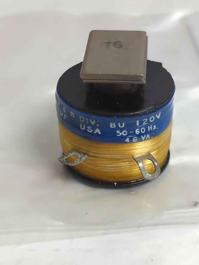 Used P&B,BU-120V,RELAY 120V 50/60HZ 4.6VA PRE-OWNED