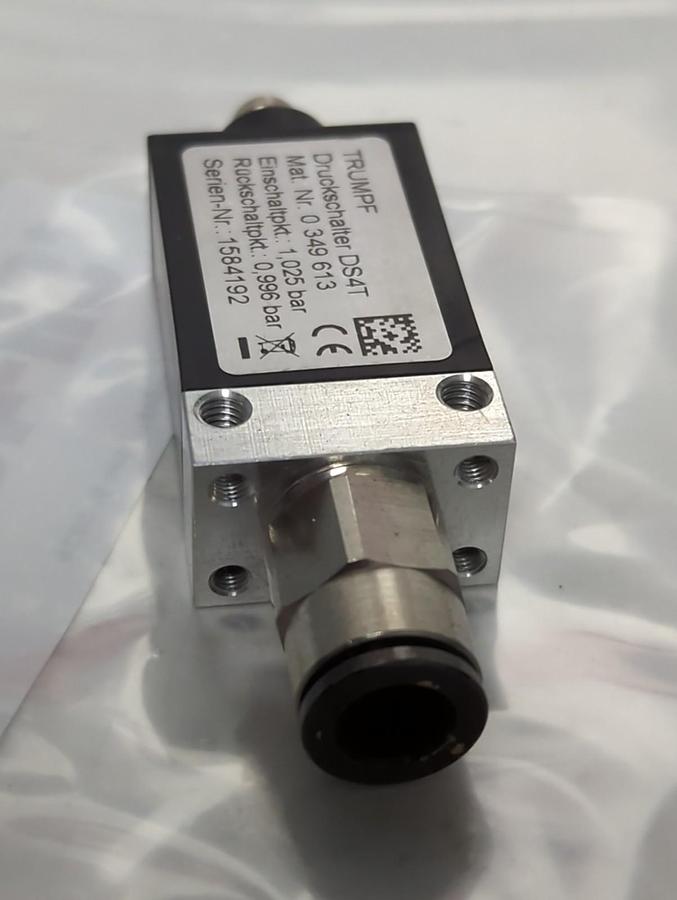 Used TRUMPF,0 349 613,DS4T PRESSURE SWITCH PRE-OWNED