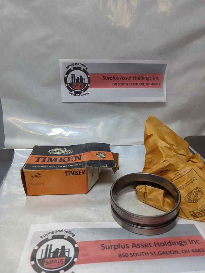 TIMKEN,34478D,DOUBLE ROLLER BEARING CUP NOS