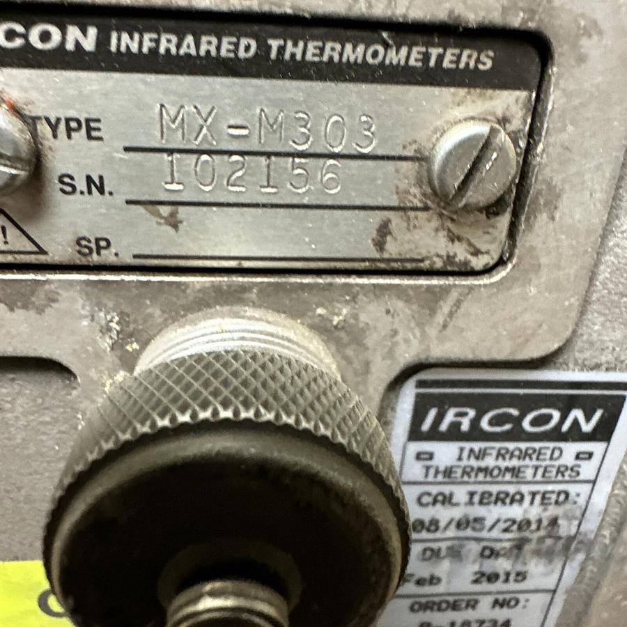 Used Ircon Maxline,MX-M303,Infared Thermometer