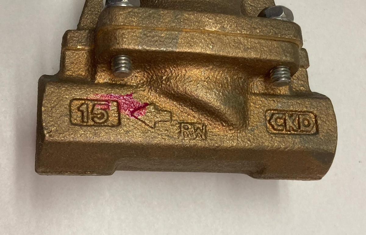 CKD,AP1X,Solenoid Valve 100V 50/60Hz Water 0.05-2 MPa