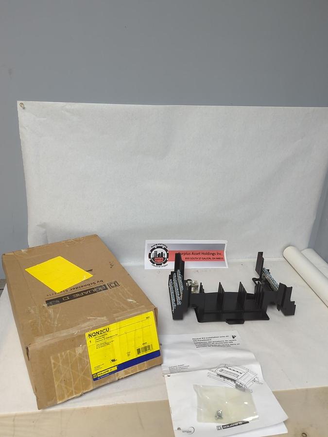 SQUARE D,NQN2CU,PANEL BOARD NEUTRAL KIT 100% NOS
