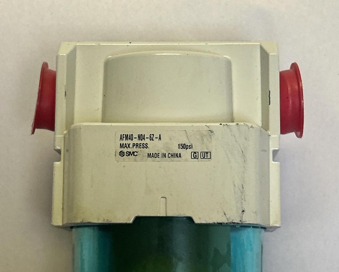 Used SMC,AFM40-N04-6Z-A,FILTER 150PSI