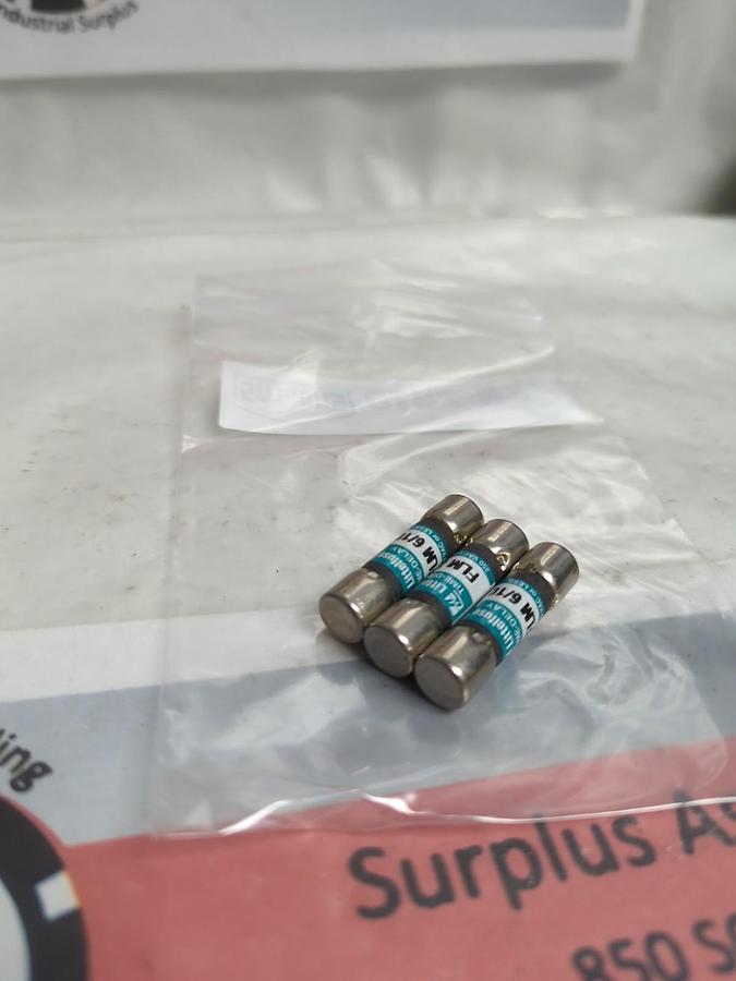 LITTELFUSE,FLM-6/10,TIME-DELAY 6/10 AMP FUSE LOT OF 3 NOS