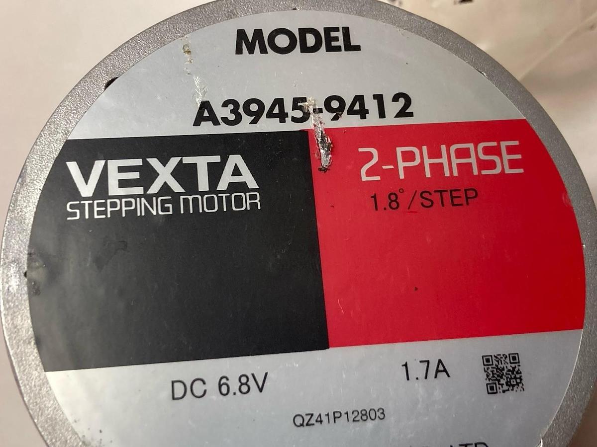 Oriental Motor,A3945-9412,Vexta Stepping Motor 2-Phase 1.7A 6.8V