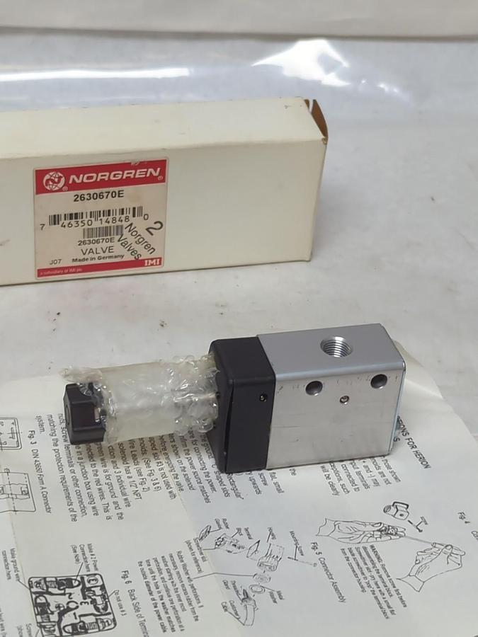 NORGREN,2630670E,SOLENOID VALVE NOS