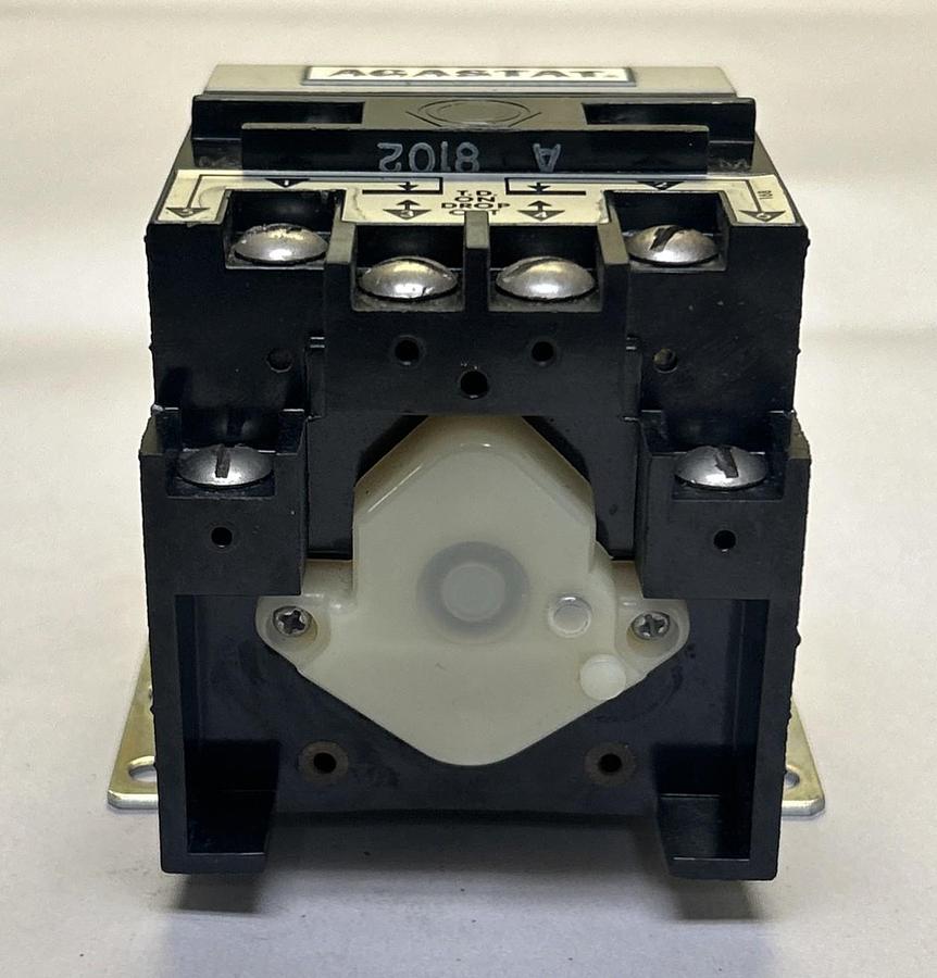 Used AGASTAT,7022AD,TIME DELAY RELAY 5-50 SEC 120V