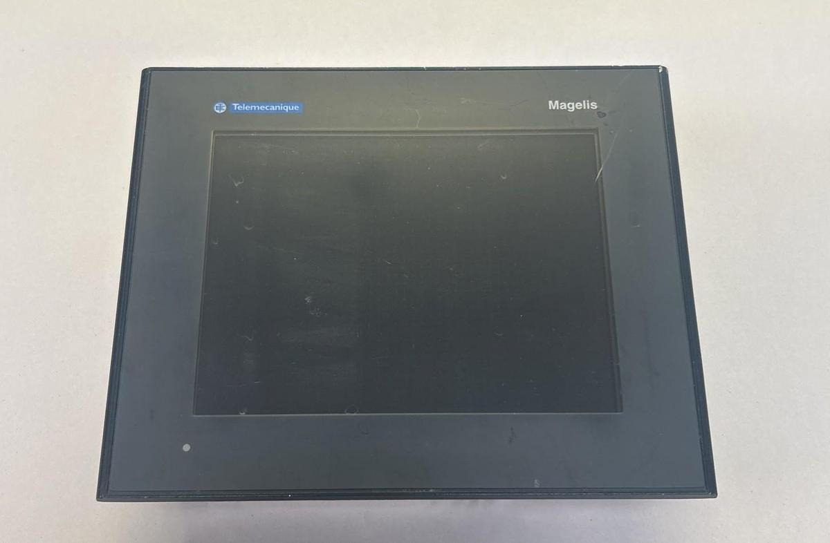Used SCHNEIDER ELECTRIC,XBTGT2220,OPERATOR TOUCHSCREEN PANEL