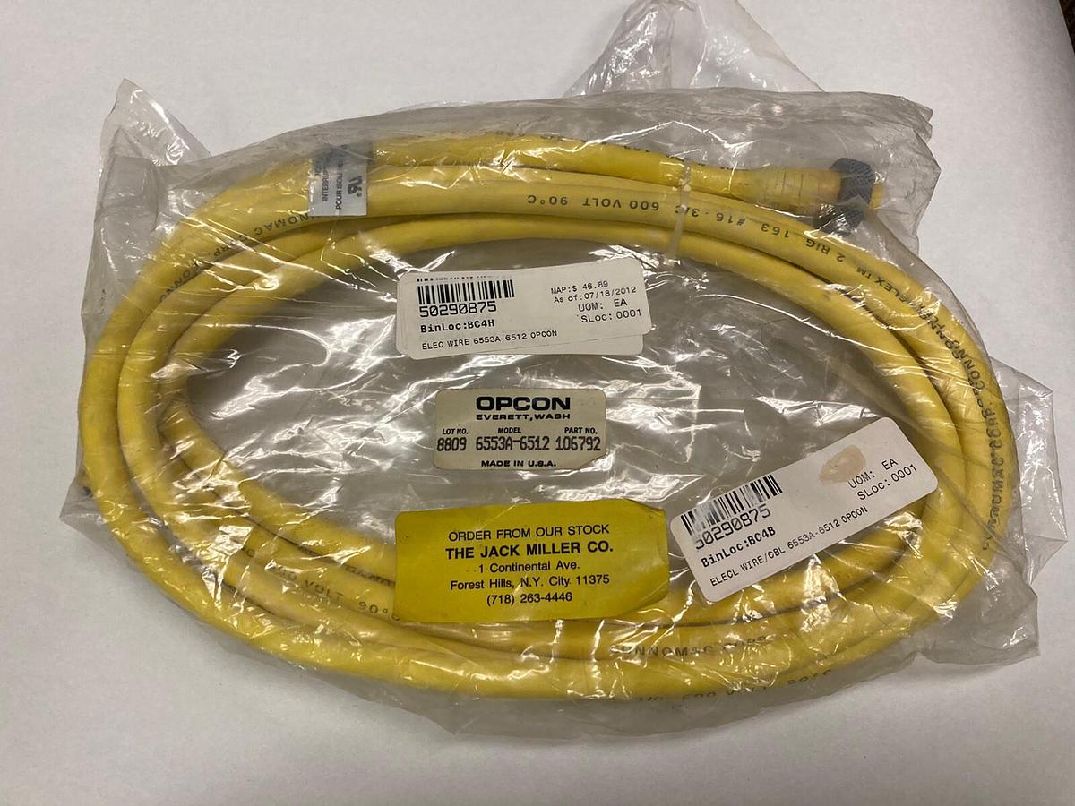 Opcon,6554A-6512 106795,FOUR PIN Cable