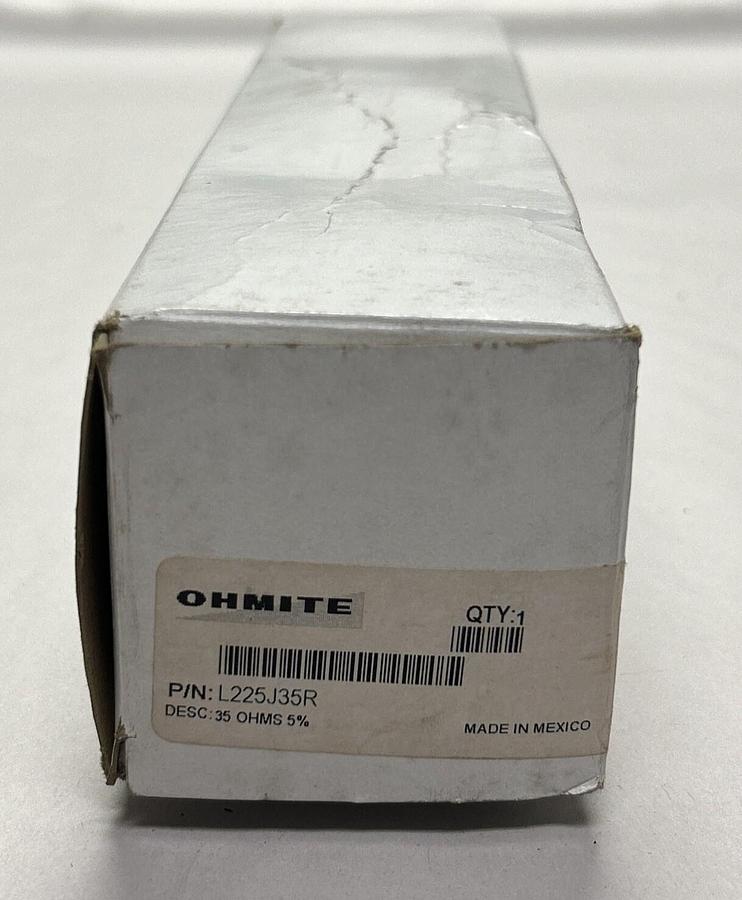 Used OHMITE,L225J35R,RESISTOR NEW