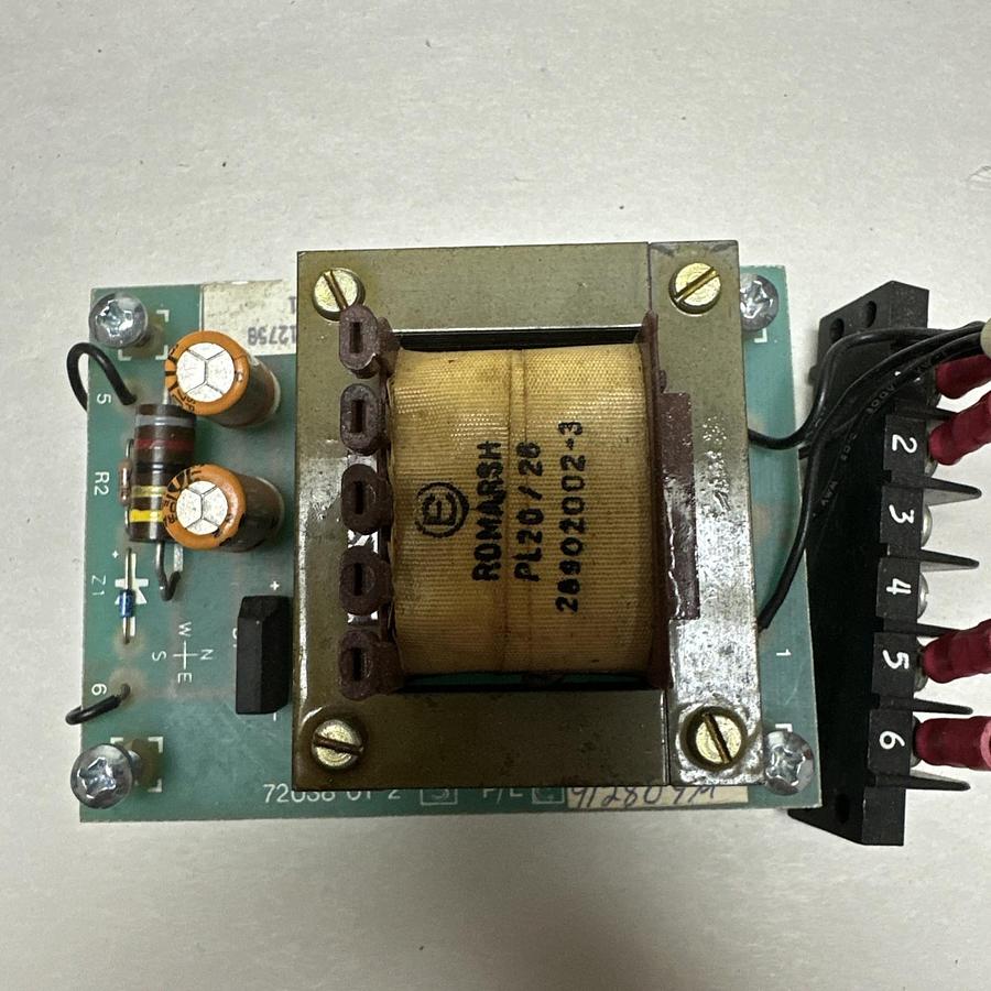 Used Emerson,72038012,Power Supply Control Board