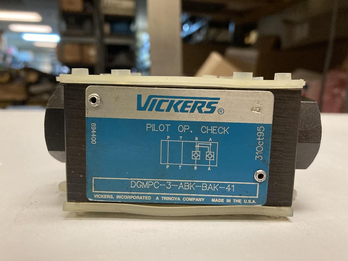 Vickers,DGMPC-3-ABK-BAK-41,Pilot Operated Check Valve