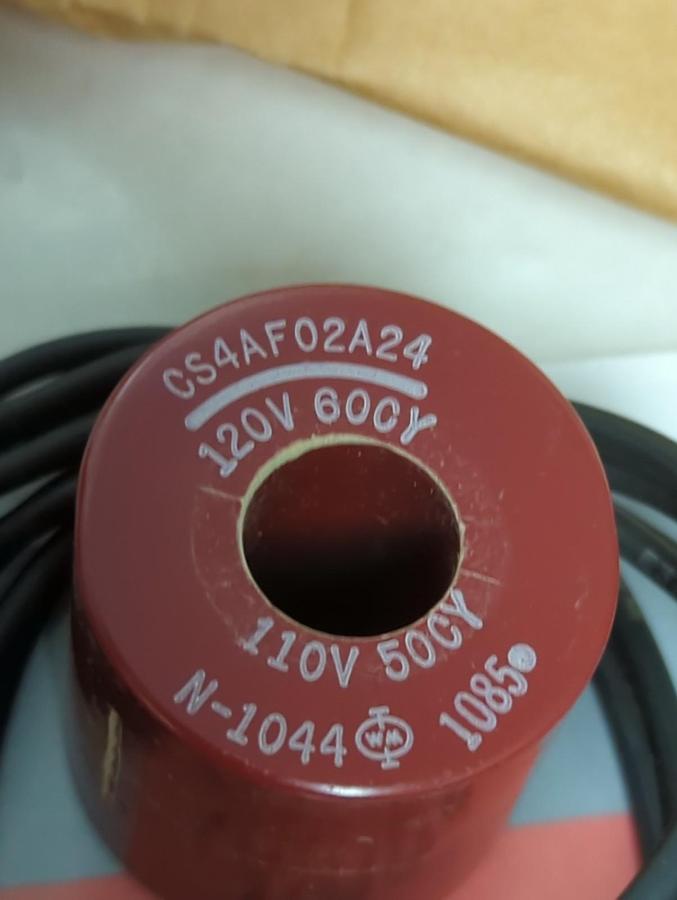 ITT GENERAL CONTROLS,CS4AF02A24,SOLENOID COIL 120/110V 60/50HZ NOS