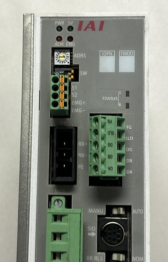 Used IAI,SCON-CA-60A-CC-0-2,LINEAR SERVO ACTUATOR POSITION CONTROLLER