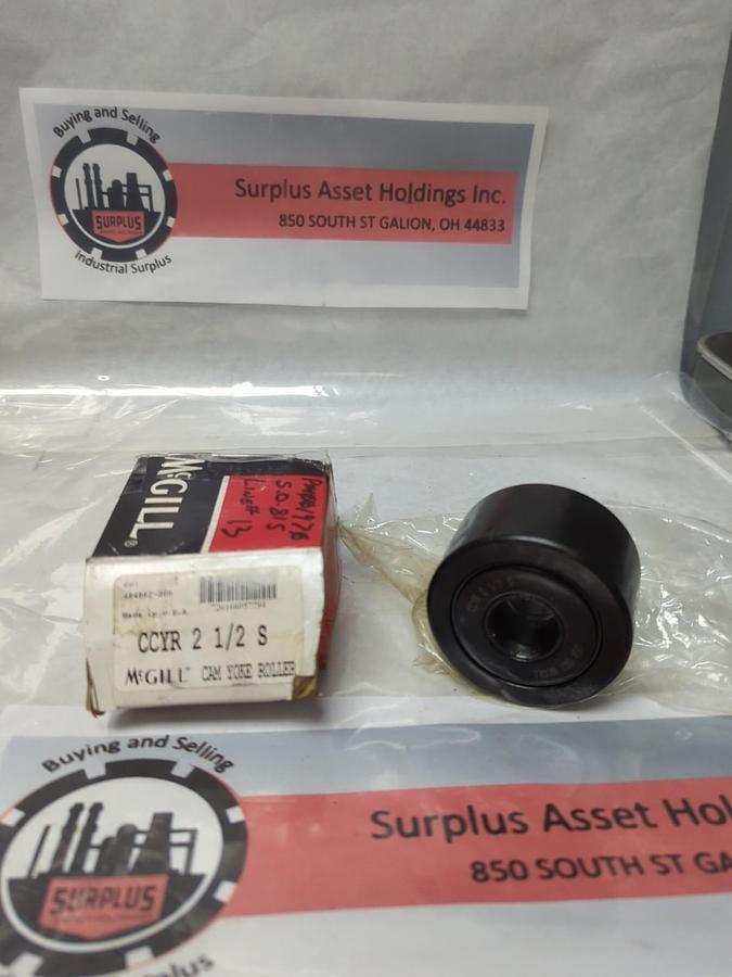 MCGILL,CCYR 2-1/2S,CAM YOKE ROLLER NOS