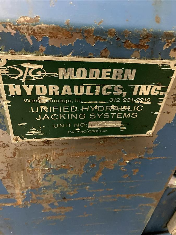 Used MODERN HYDRAULICS,NA,MOLD PORTABLE DIE SEPARATOR SPLITTER SETTER