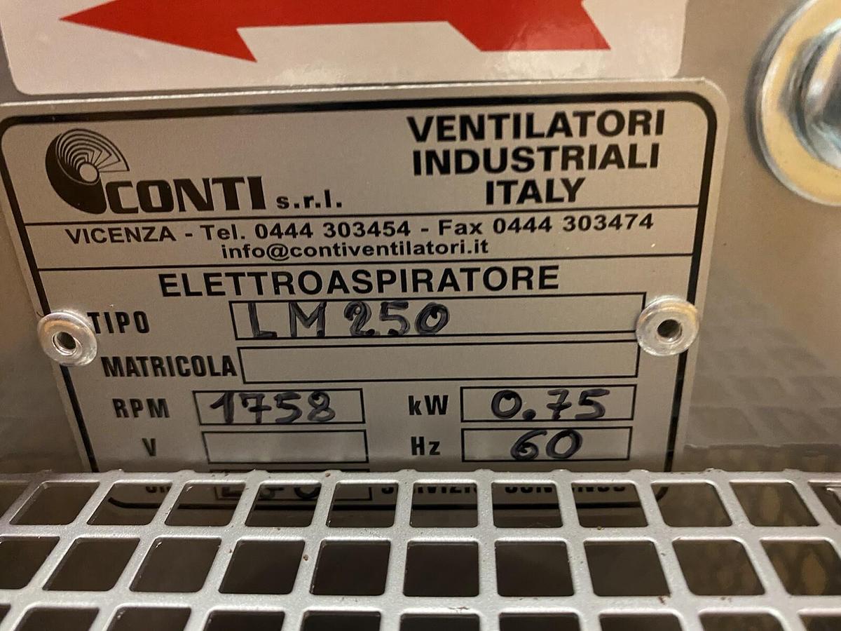 Used CONTI VENTILATORI,LM250,ELECTRIC FAN BLOWER 1752RPM  75kW