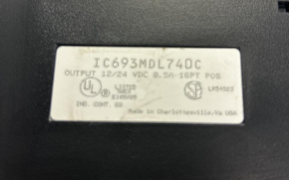 Used GE FANUC,IC693MDL740C,OUTPUT MODULE