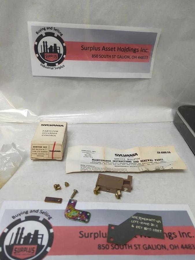 SYLVANIA-CLARK,CYA 30-11,SERVICE KIT FOR TYPE CYA STARTER NOS