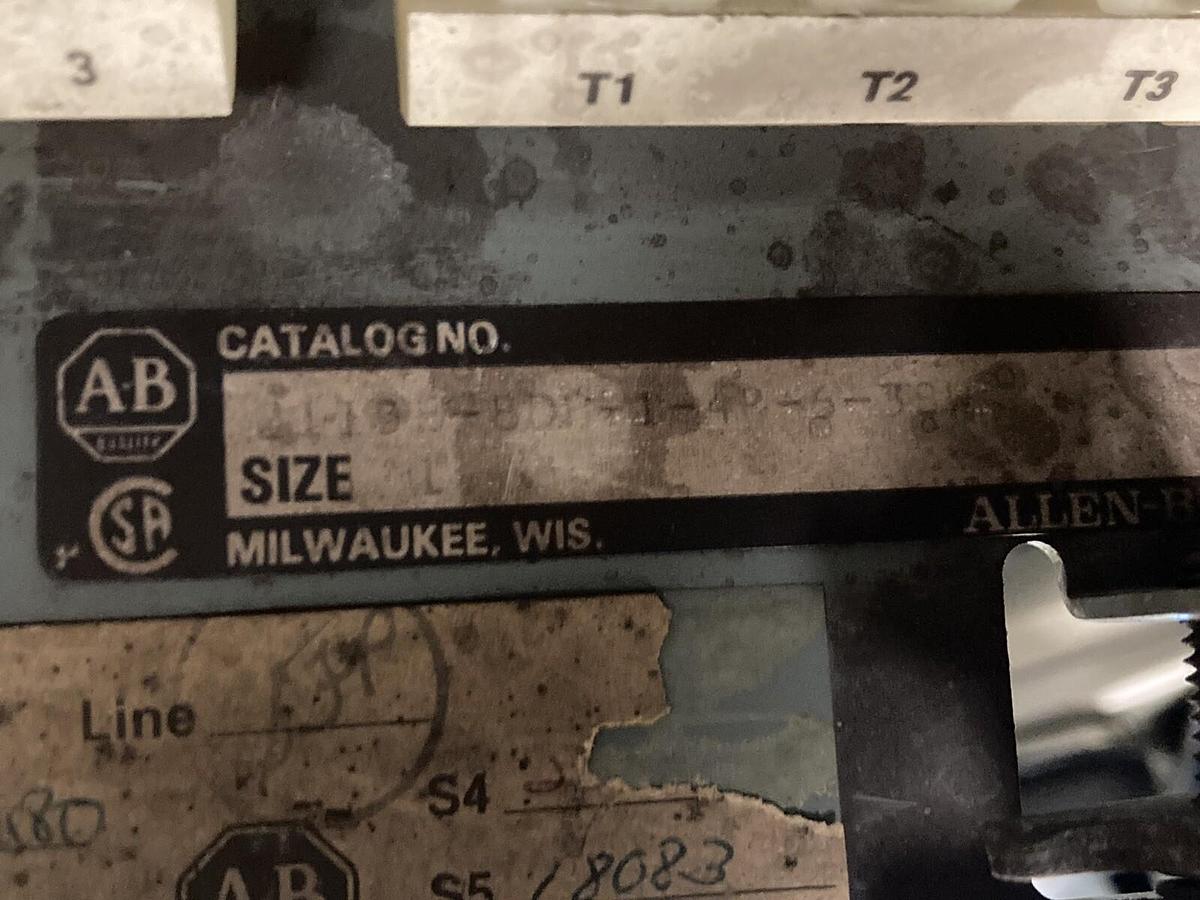 Used Allen-Bradley,2100 2113B,Size 1 Fused MCC 12 INCH Starter Bucket