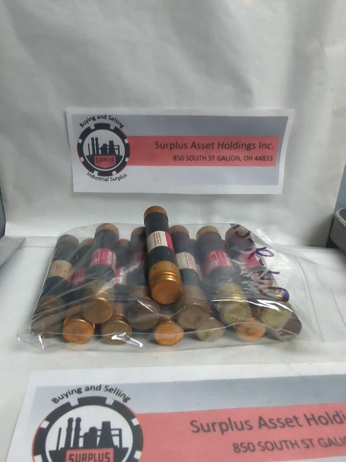 Used COOPER BUSSMANN,FRS-R-60,FUSETRON FUSE 60 AMP LOT OF 13 PRE-OWNED