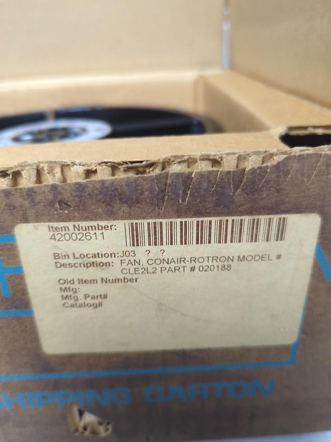 CONAIR-ROTRON,CLE2L2,COOLING FAN NOS