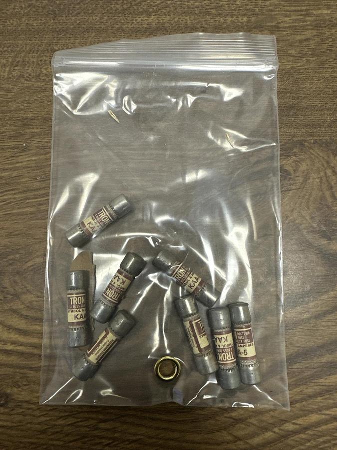 Tron,KAA5,5 Amp Rectifier Fuse LOT of 8