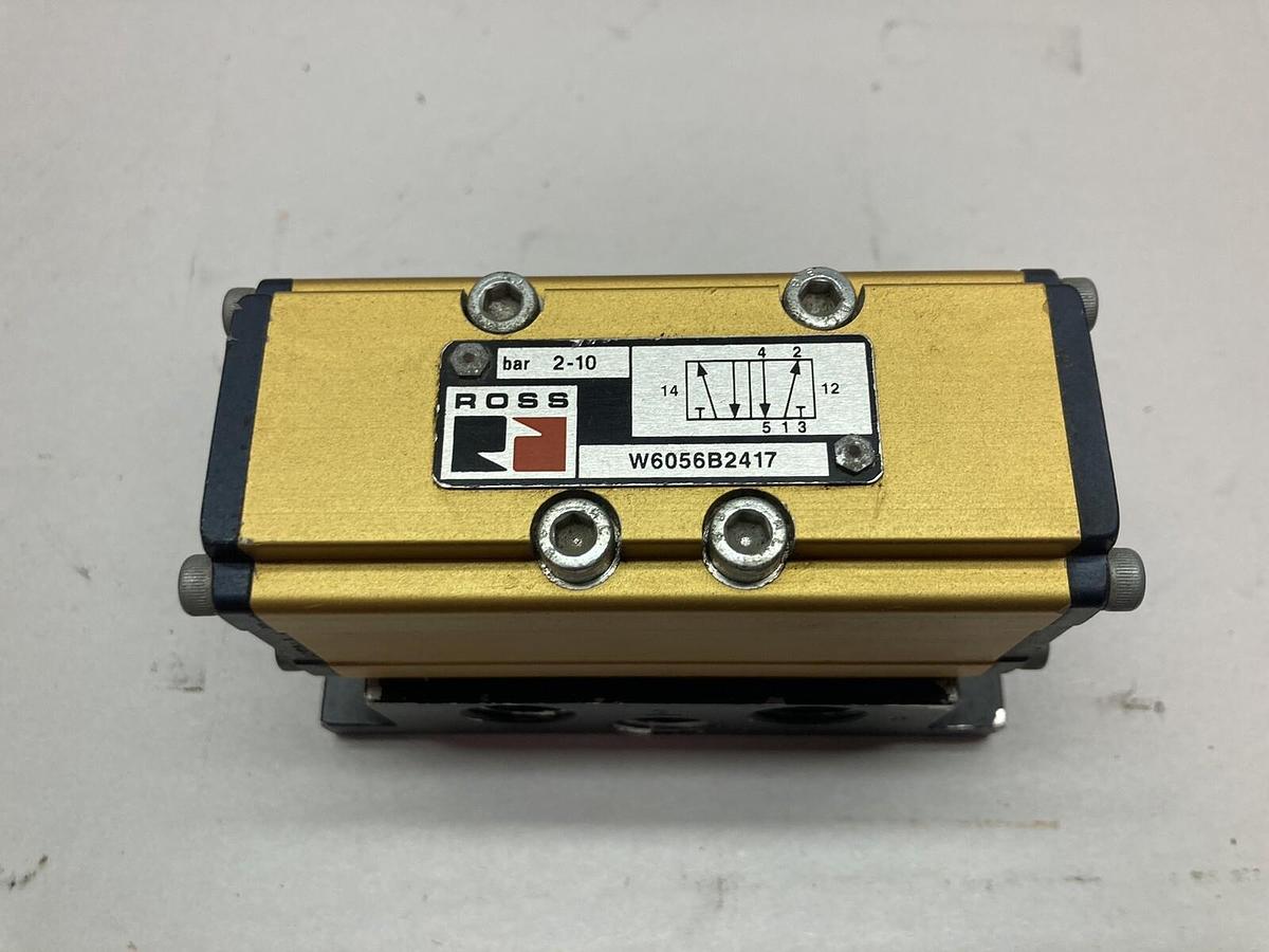 Ross,W6056B2417,Pneumatic Valve bar 2-10