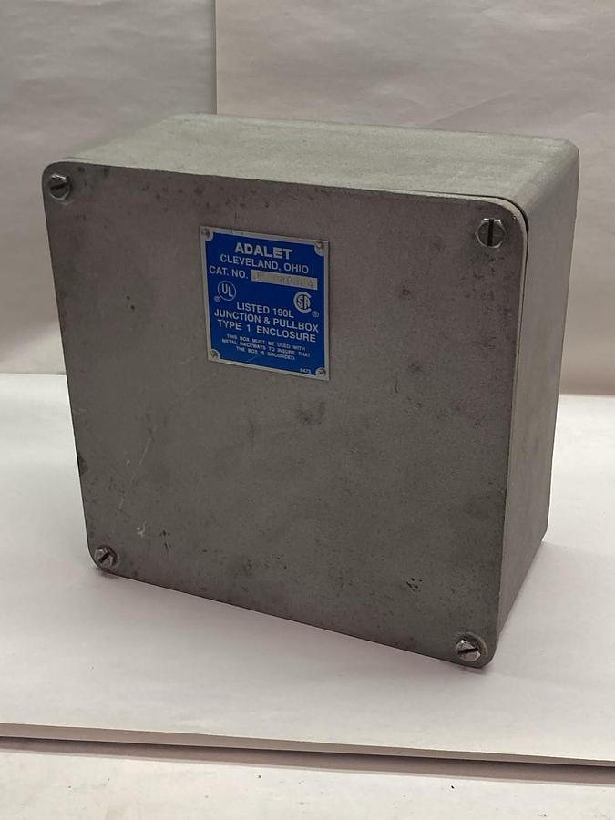 Used Adalet,JP-080804,Junction & Pullbox Enclosure Type 1