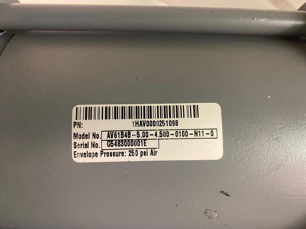 MILLER,AV61B4B-5.00-4.500-0,HV SERIES PNEUMATIC AIR CYLINDER 250PSI
