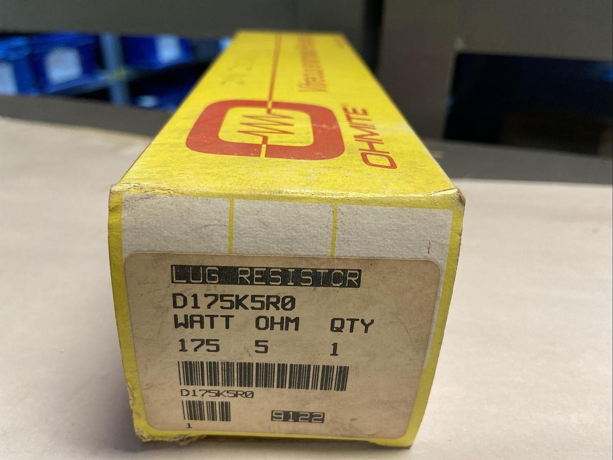 Ohmite,D175K5R0,Lug Resistor 175Watt 5OHMs