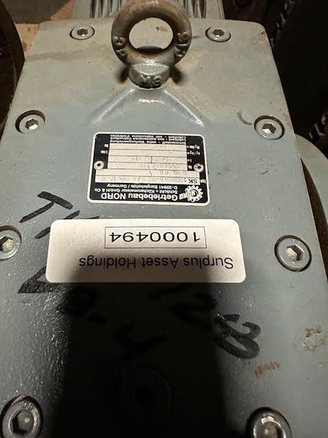 Refurbished Nord 12080AD-90 Gearbox