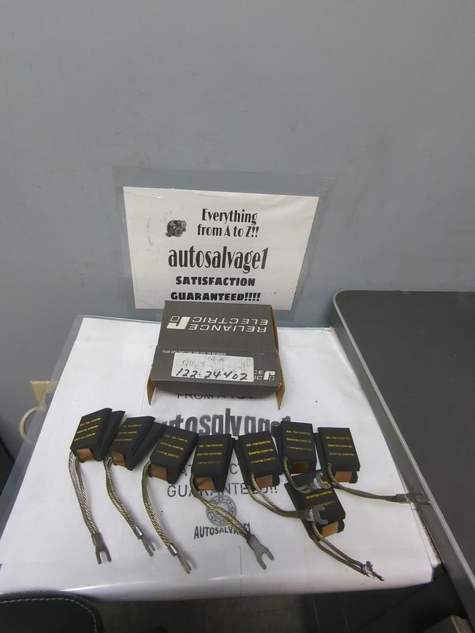 RELIANCE ELECTRIC,3141-PF,CARBON BRUSHES BOX OF 8 BRUSHES NOS