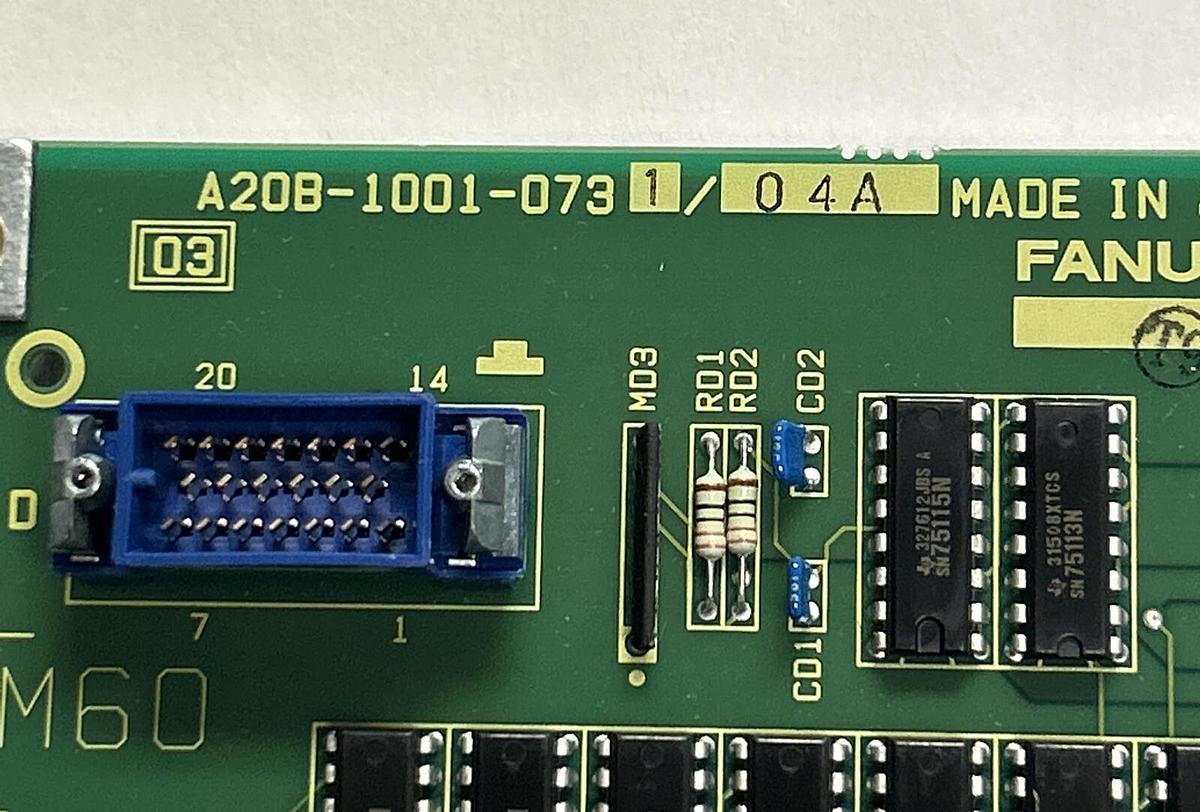 Used FANUC,A20B-1001-0731/A20B-1001-0731/04A,I/O CONTROL BOARD