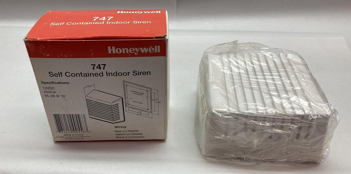 Honeywell,747,Self-Contained Indoor Siren