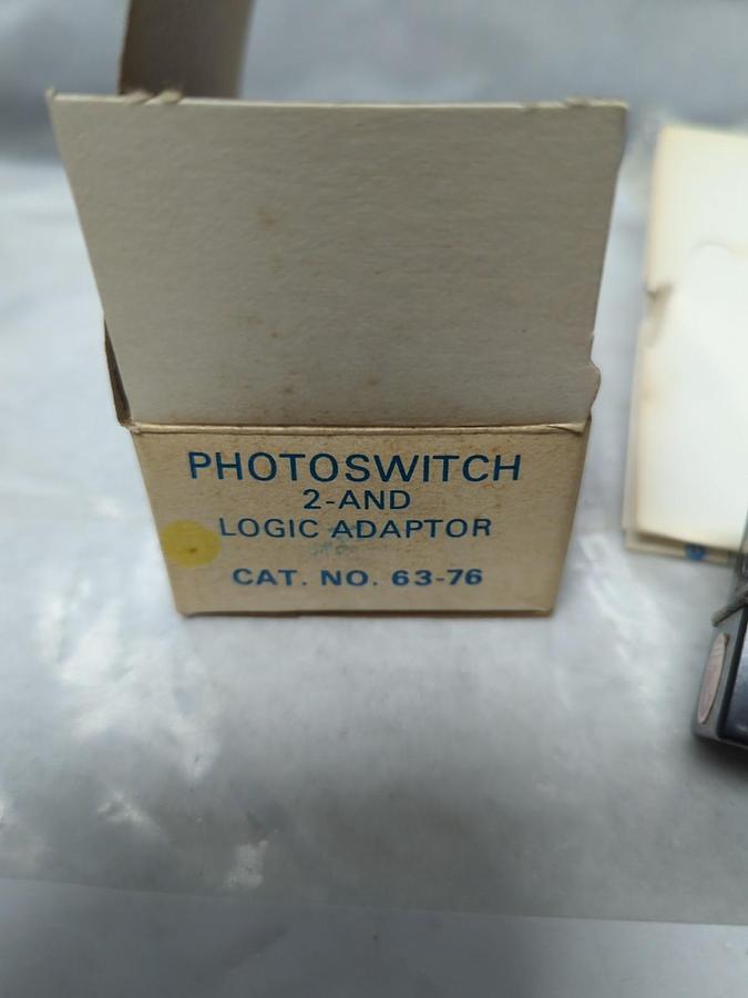 ECA,63-76,PHOTOSWITCH 2 AND LOGIC ADAPTOR NOS